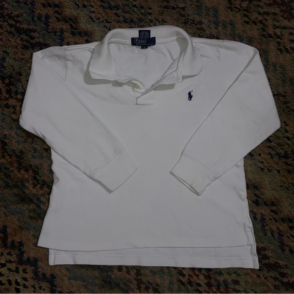 Polo by Ralph Lauren Navy and White Shirt